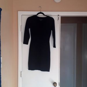 MY MICHELLE womens sweater dress (blk) size (Small)